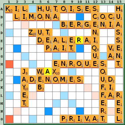 Grille de jeu