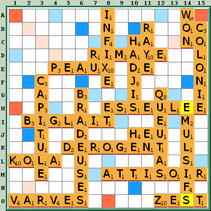 Grille de jeu
