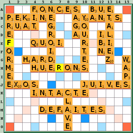 Grille de jeu