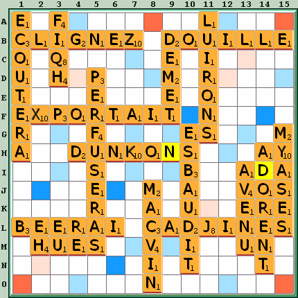 Grille de jeu