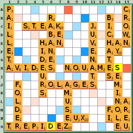 Grille de jeu