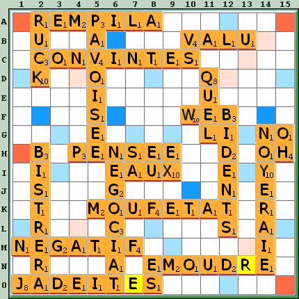 Grille de jeu