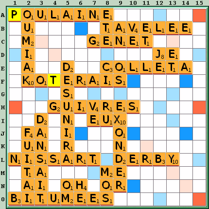 Grille de jeu