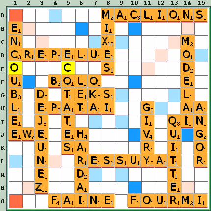 Grille de jeu