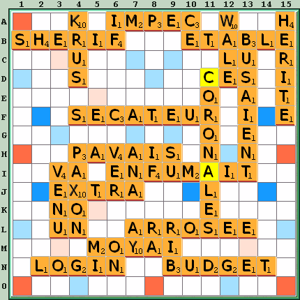 Grille de jeu