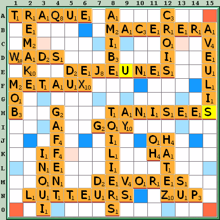 Grille de jeu