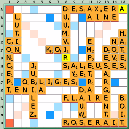 Grille de jeu