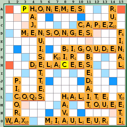 Grille de jeu