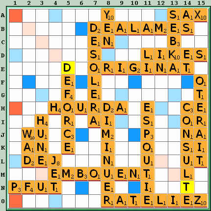 Grille de jeu
