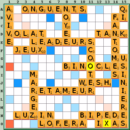 Grille de jeu