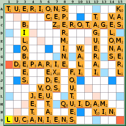 Grille de jeu