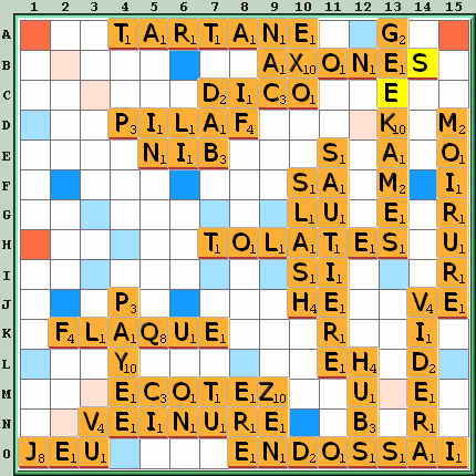 Grille de jeu