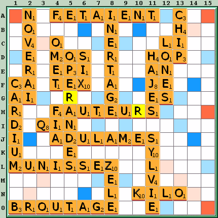 Grille de jeu