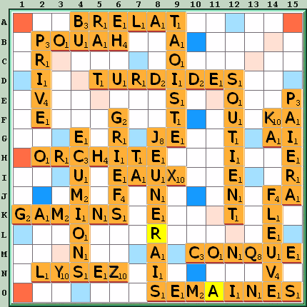 Grille de jeu