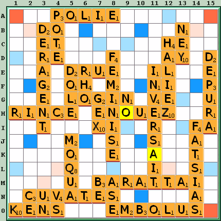 Grille de jeu
