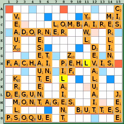 Grille de jeu