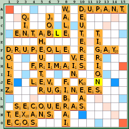 Grille de jeu