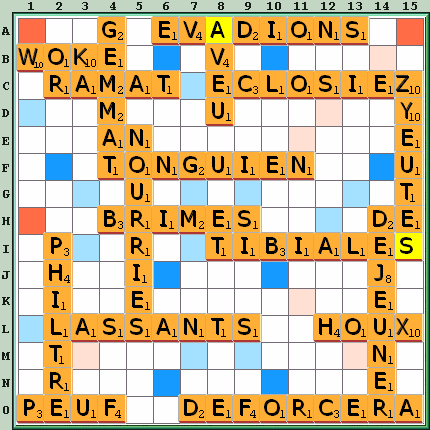 Grille de jeu