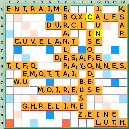 Grille de jeu