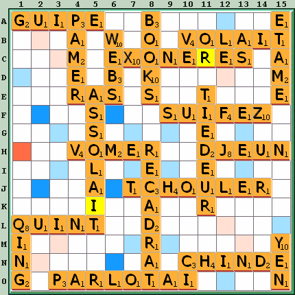 Grille de jeu