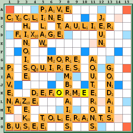 Grille de jeu