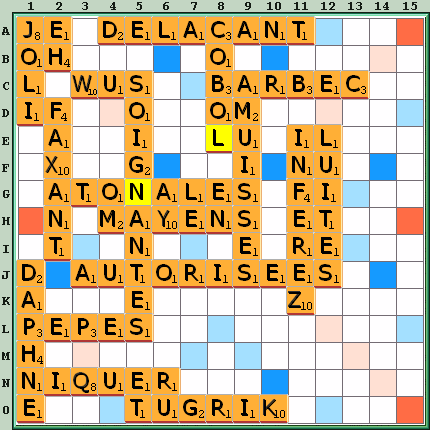 Grille de jeu