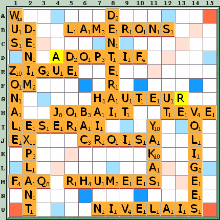Grille de jeu