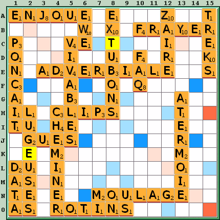 Grille de jeu