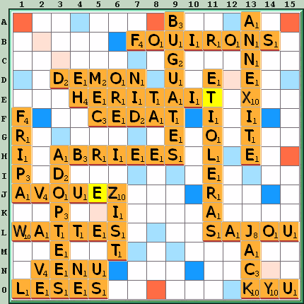 Grille de jeu