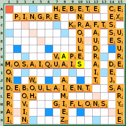 Grille de jeu