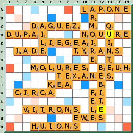 Grille de jeu