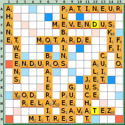 Grille de jeu