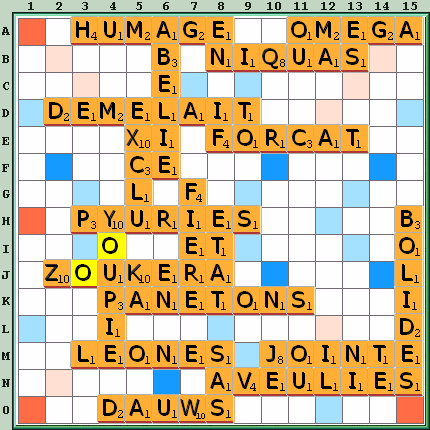 Grille de jeu