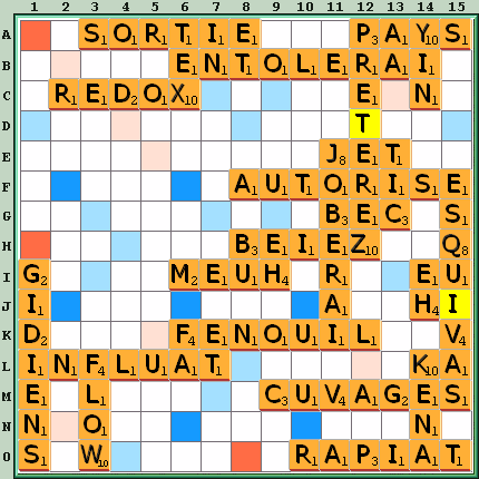 Grille de jeu