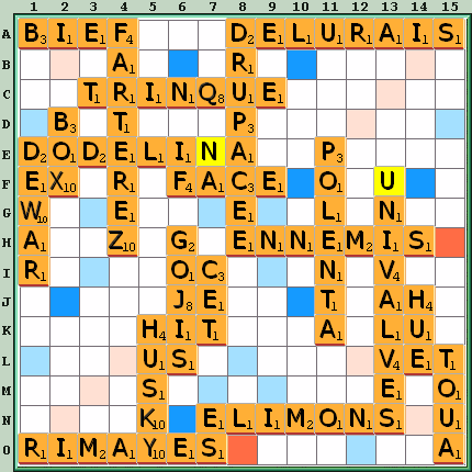 Grille de jeu