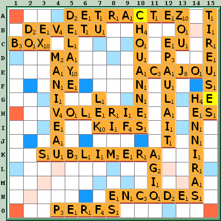 Grille de jeu