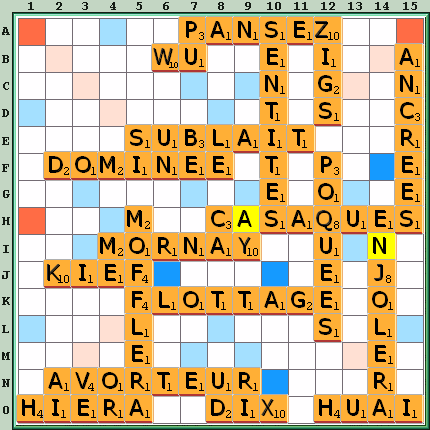Grille de jeu