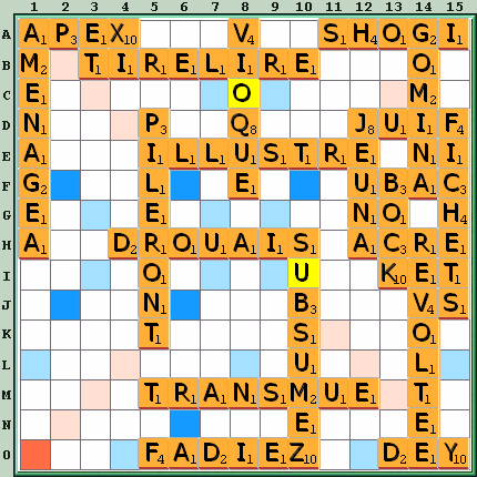 Grille de jeu
