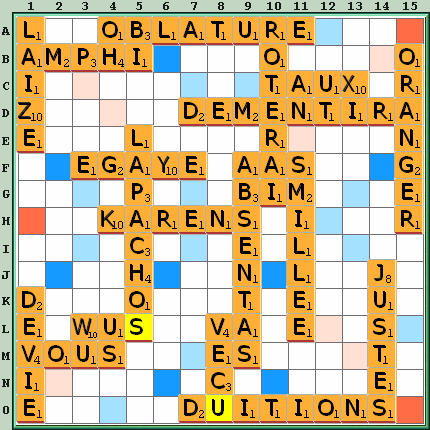 Grille de jeu