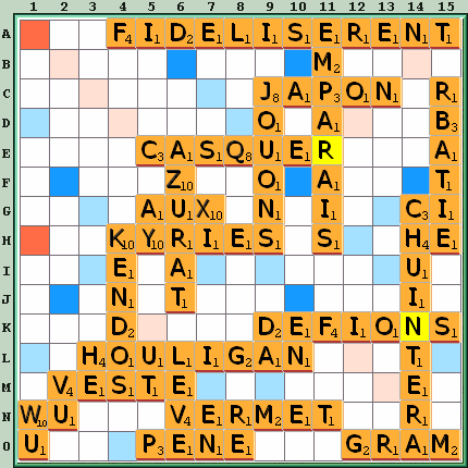 Grille de jeu