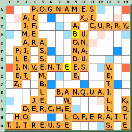 Grille de jeu