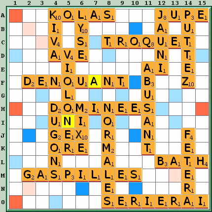 Grille de jeu
