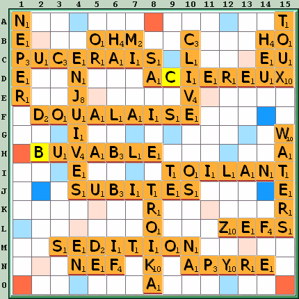 Grille de jeu