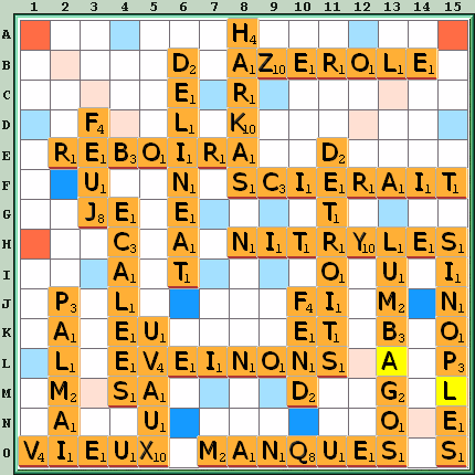 Grille de jeu