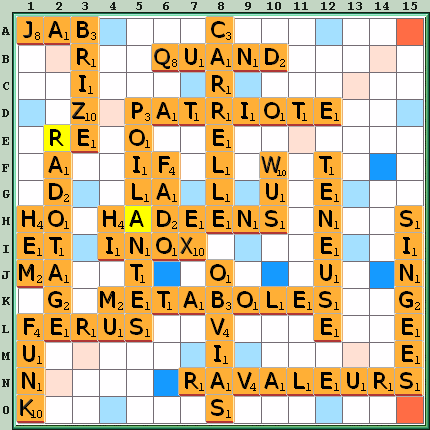 Grille de jeu