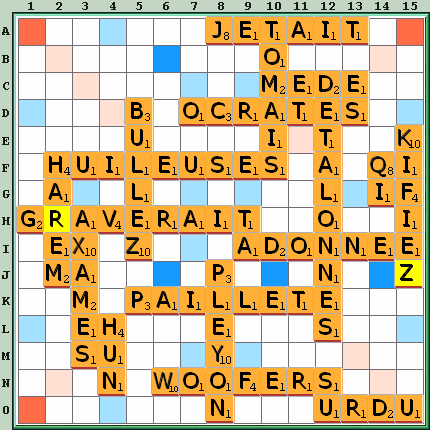 Grille de jeu