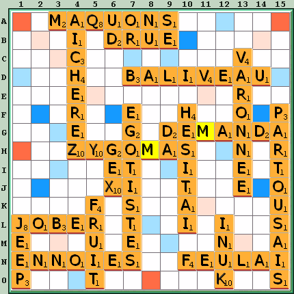 Grille de jeu