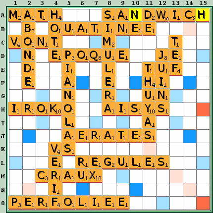 Grille de jeu