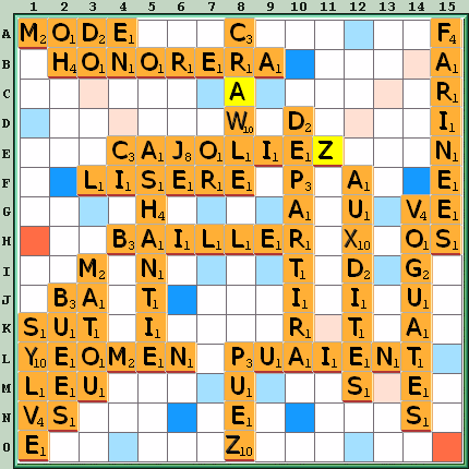 Grille de jeu