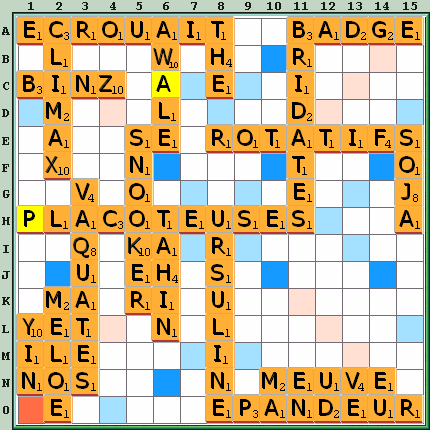 Grille de jeu